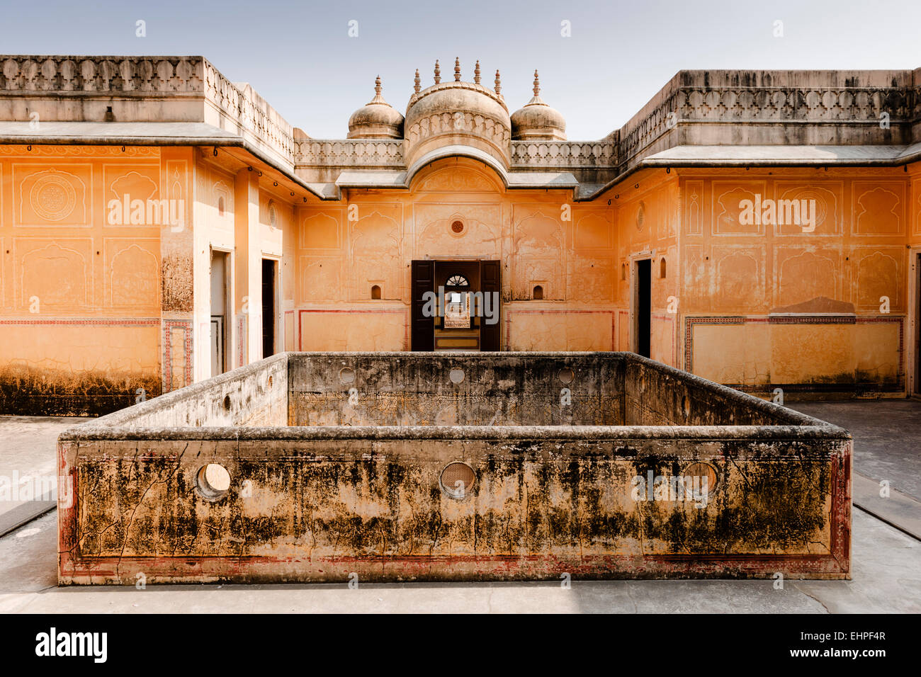 Nahargarh Fort e Palazzo (Tiger Fort), Jaipur. Foto Stock