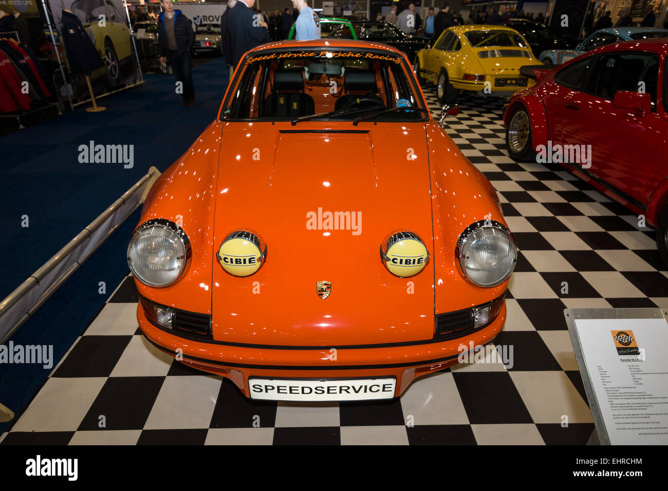 Auto sportiva Porsche 911 RSR Coupe, 1973. Foto Stock