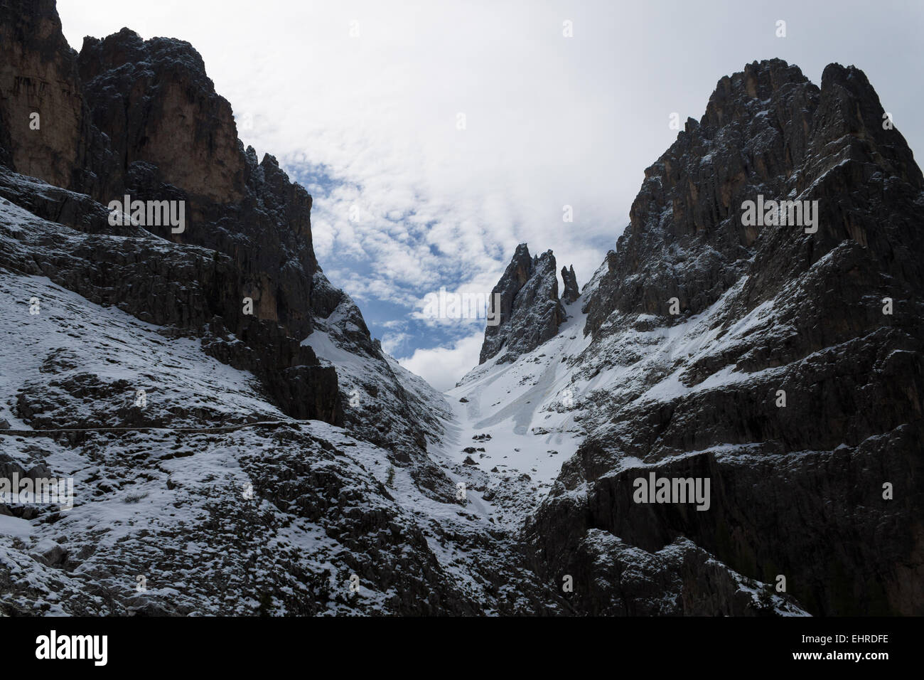 Alta montagna Foto Stock