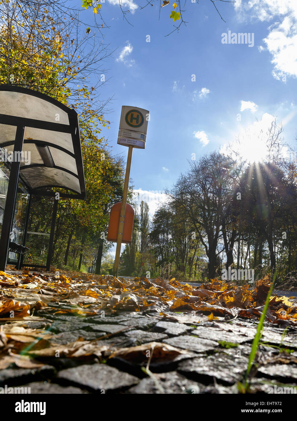 Autunno a Berlino Foto Stock