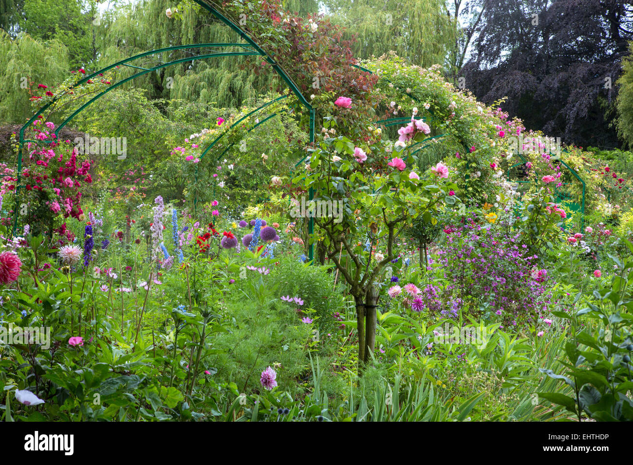 CLAUDE la casa di Monet a Giverny, Eure (27), Alta Normandia, Francia Foto Stock