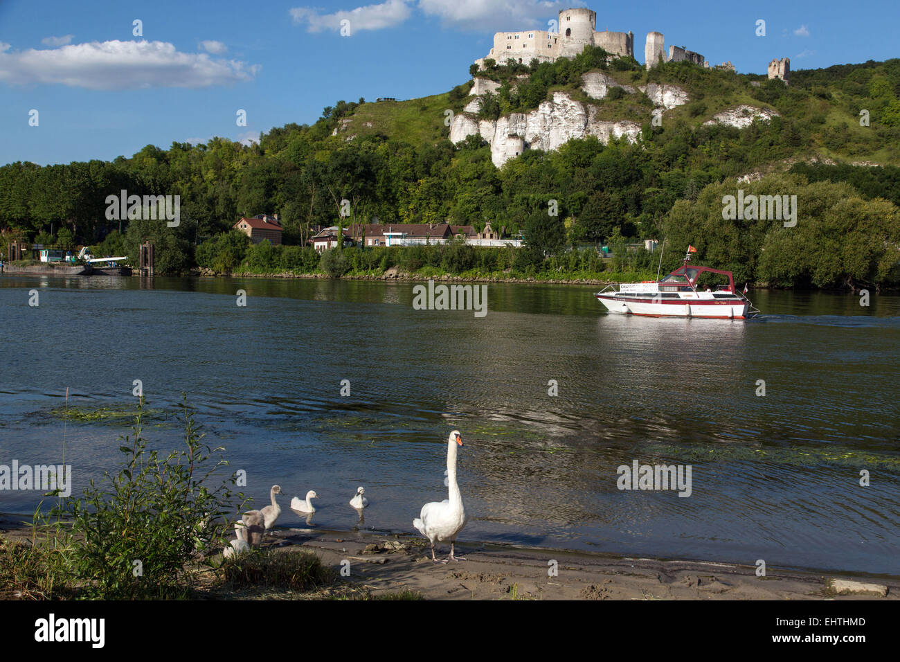 Illustrazione dell'Eure Alta Normandia, Francia Foto Stock
