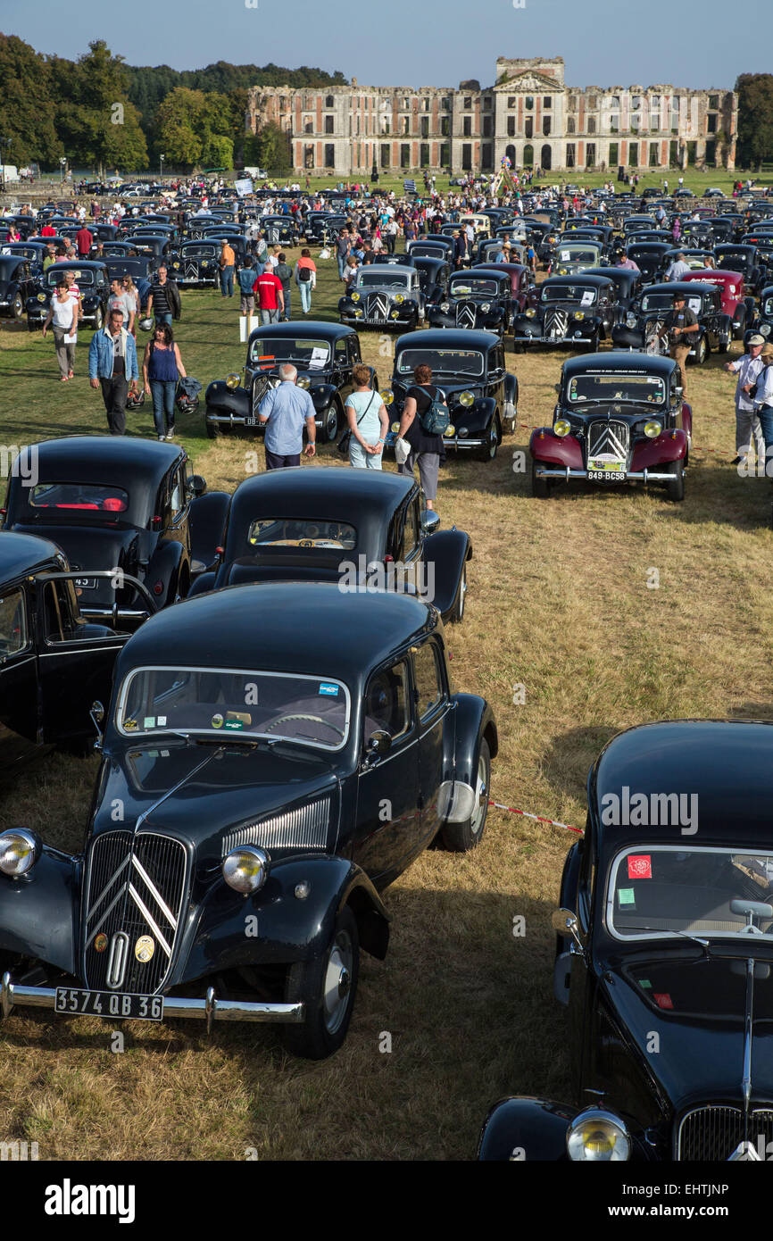 80 ANNI DI CITROEN LA TRAZIONE ANTERIORE TRAZIONE "avant', Francia Foto Stock