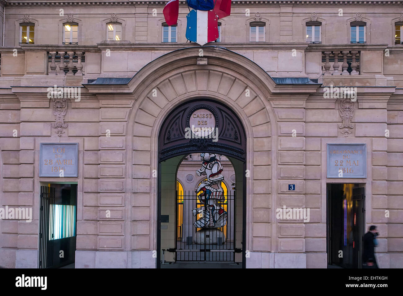 Illustrazione della città di Parigi, Francia Foto Stock