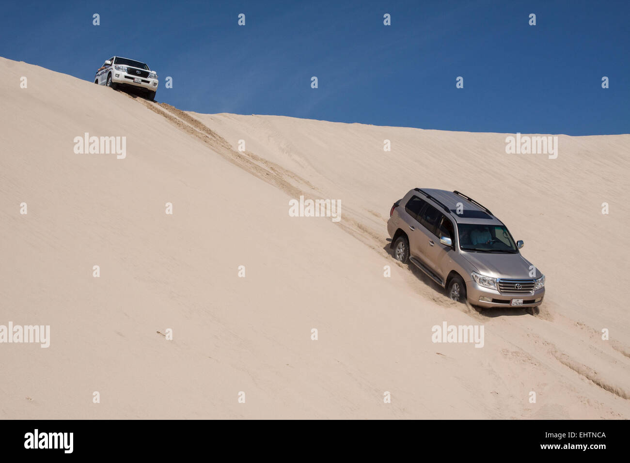 Illustrazione del Qatar, Golfo Persico, MEDIO ORIENTE Foto Stock