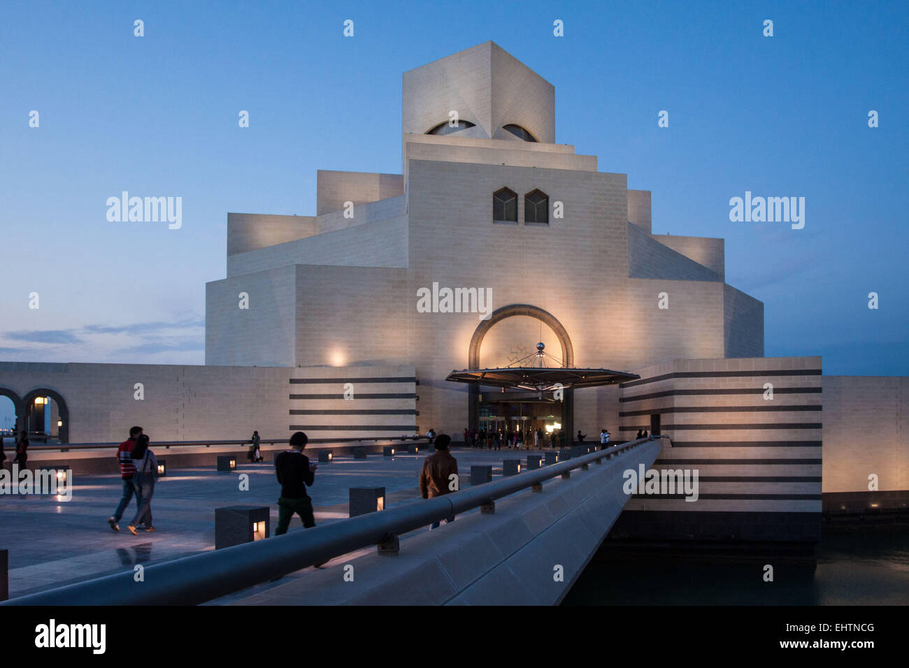 Illustrazione del Qatar, Golfo Persico, MEDIO ORIENTE Foto Stock