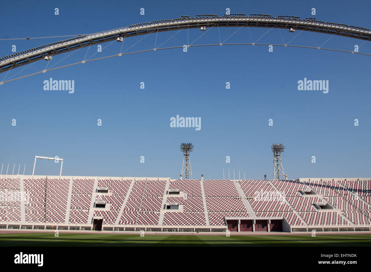 Illustrazione del Qatar, Golfo Persico, MEDIO ORIENTE Foto Stock