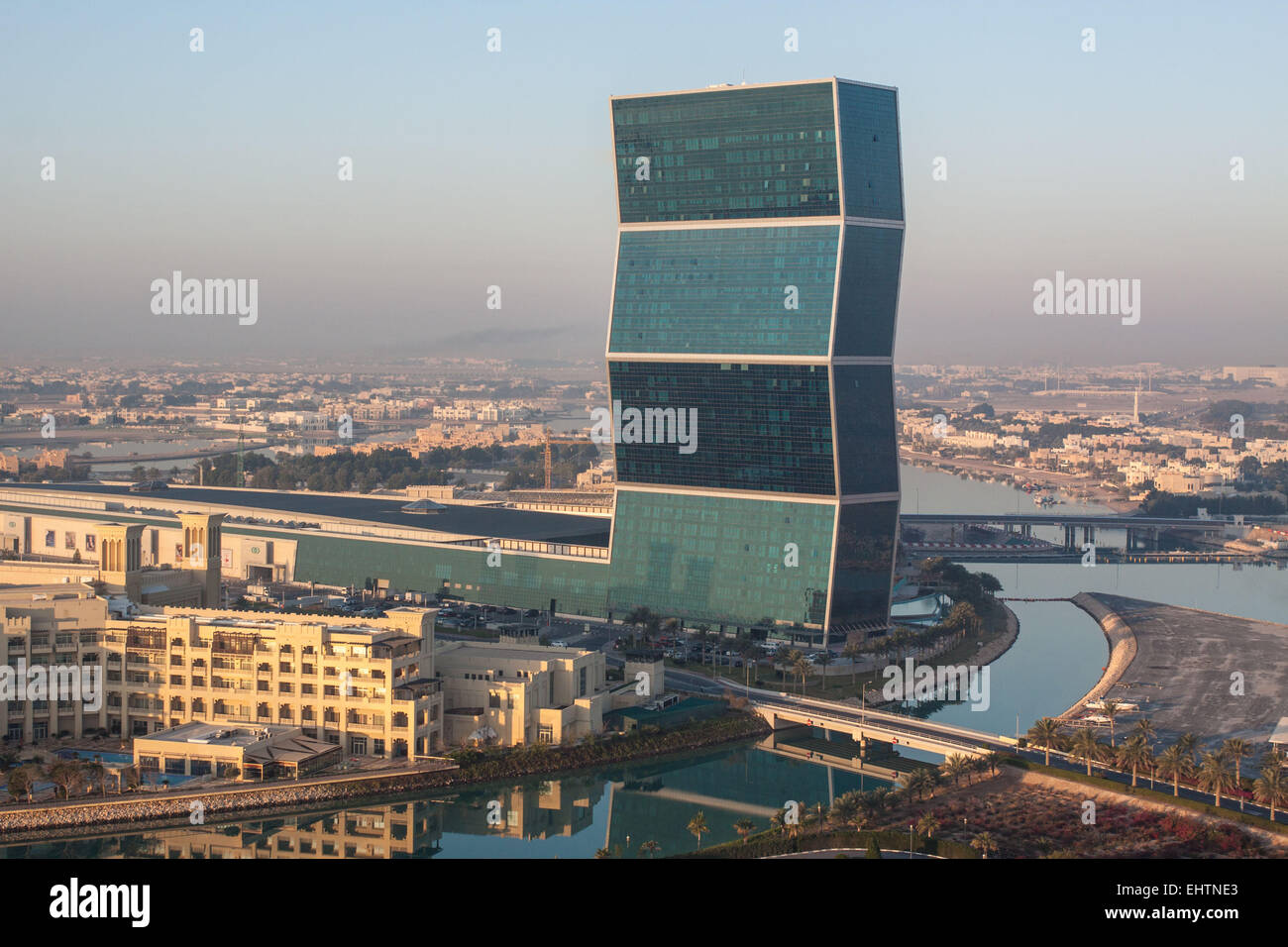 Illustrazione del Qatar, Golfo Persico, MEDIO ORIENTE Foto Stock