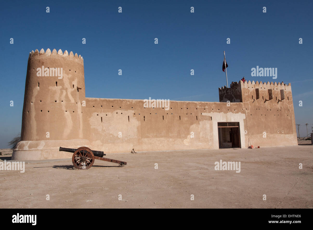 Illustrazione del Qatar, Golfo Persico, MEDIO ORIENTE Foto Stock