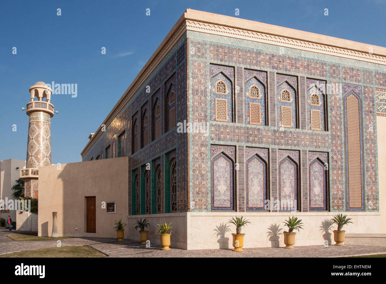 Illustrazione del Qatar, Golfo Persico, MEDIO ORIENTE Foto Stock