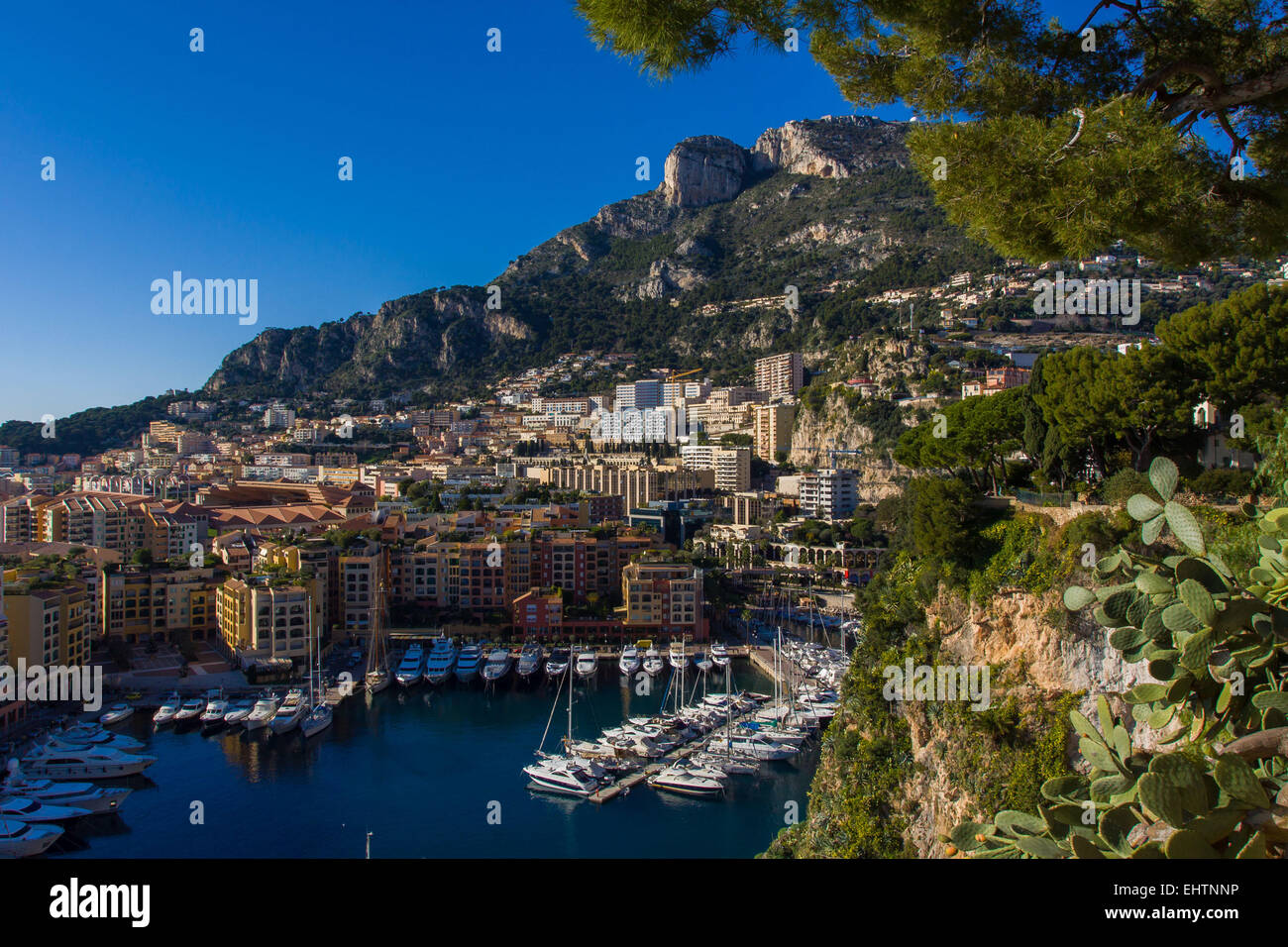 Illustrazione PRINCIPAUTE DE MONACO Foto Stock