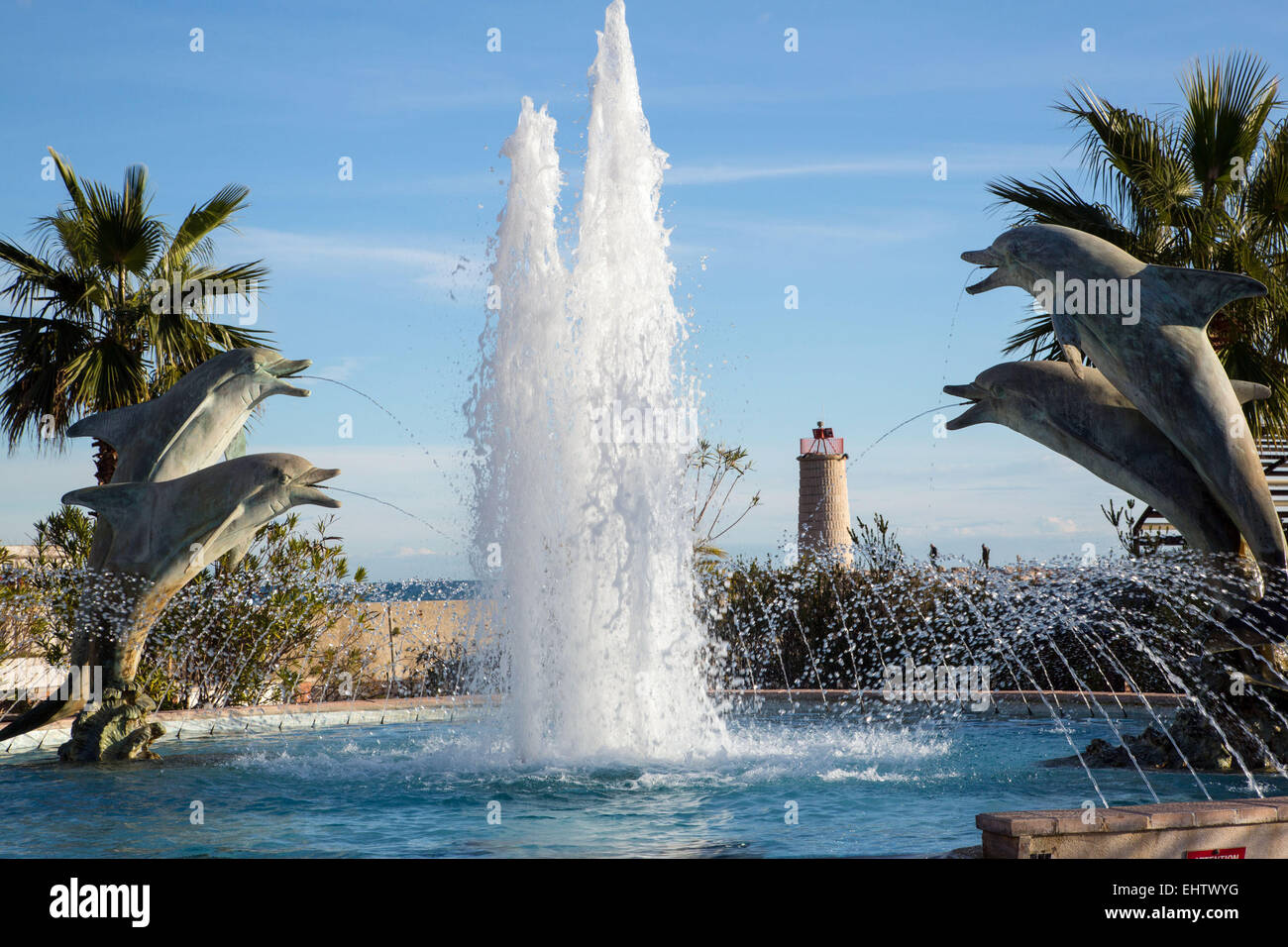 Illustrazione VILLE DE MENTON, (06) Alpes-maritimes, francia Foto Stock