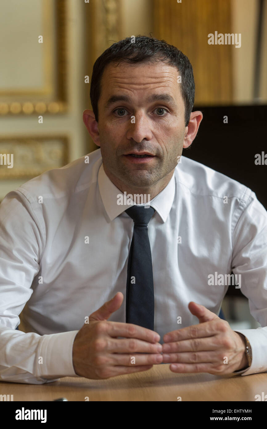 BENOIT HAMON Foto Stock