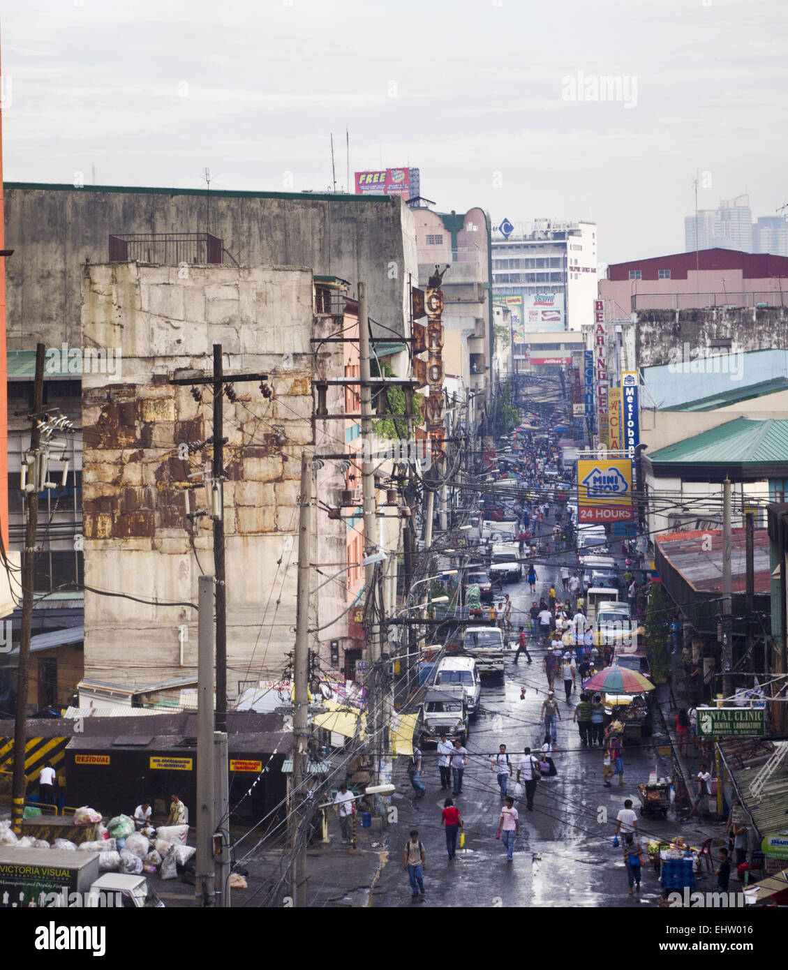 città di Manila Foto Stock