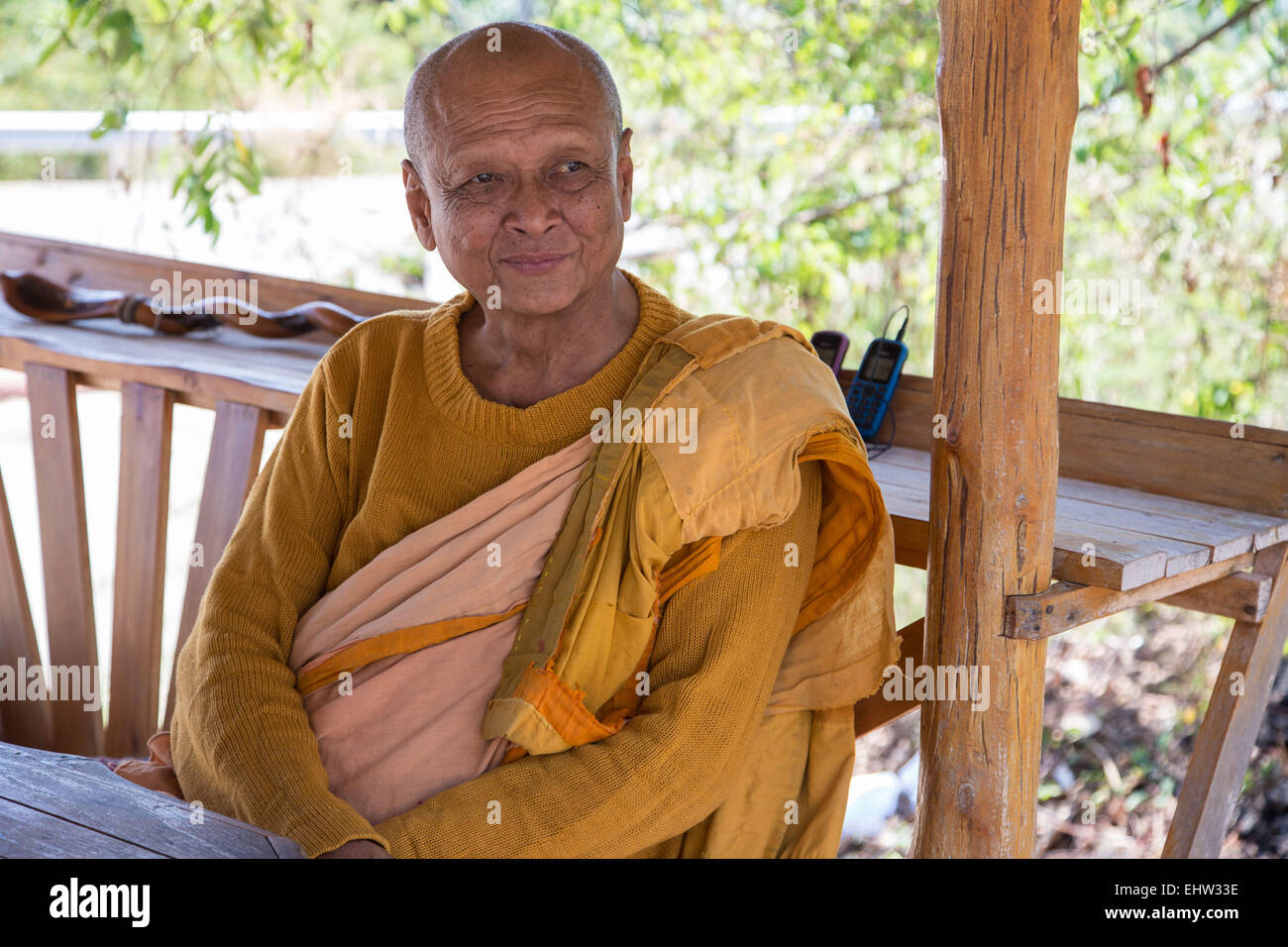 Il buddismo IN THAILANDIA, ASIA DU SUD-EST Foto Stock