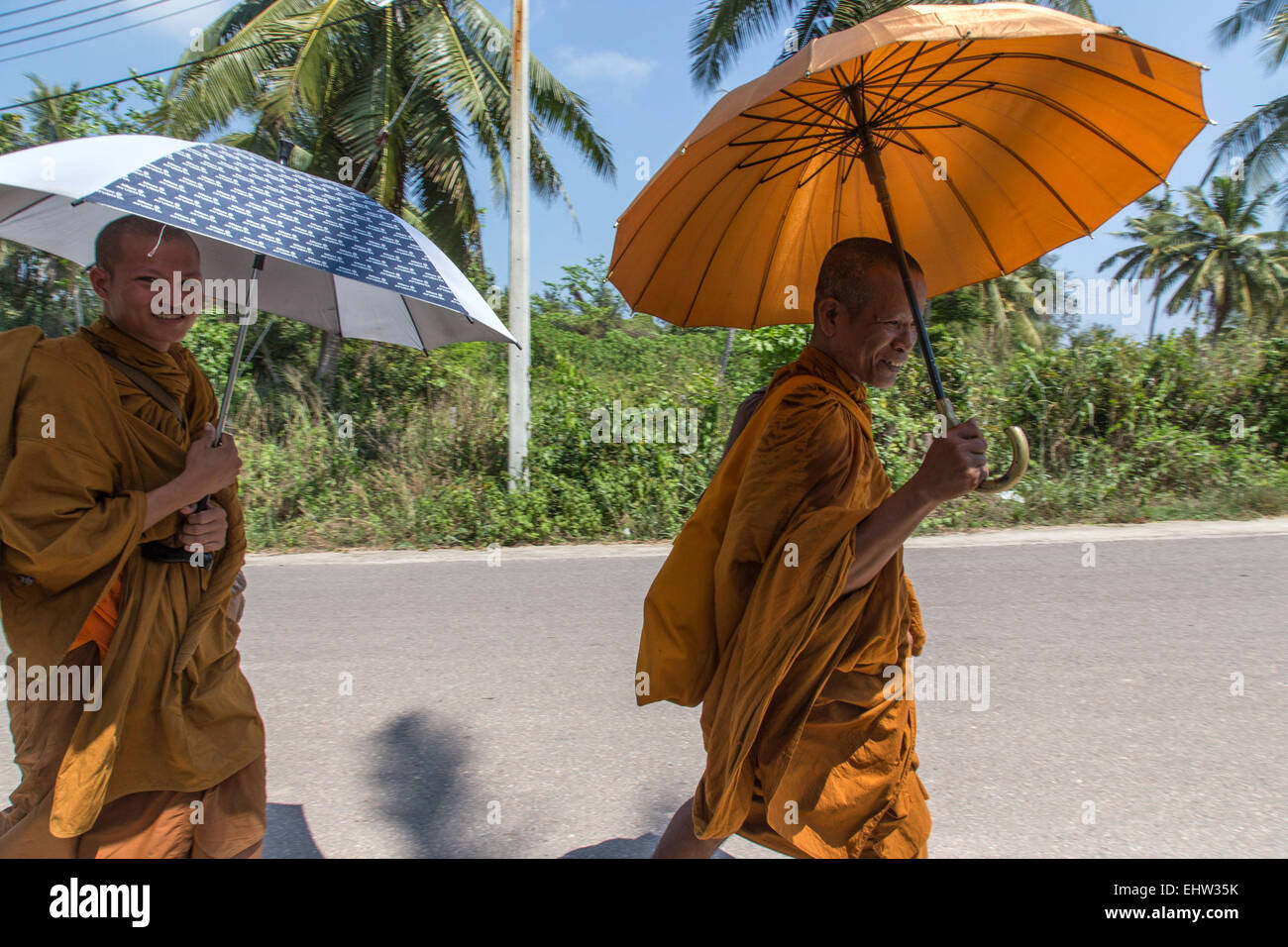 Il buddismo IN THAILANDIA, ASIA DU SUD-EST Foto Stock