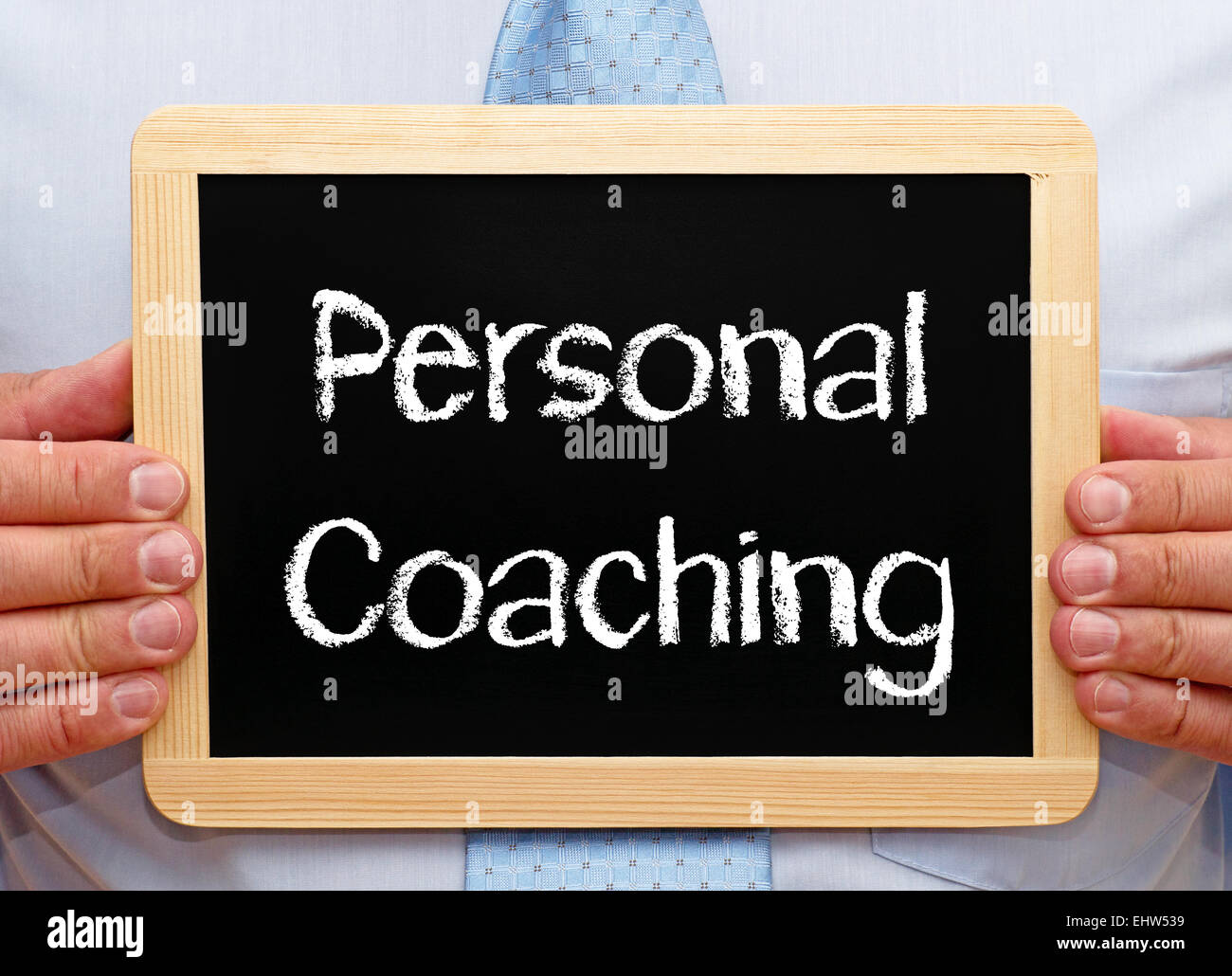 Il Personal Coaching Foto Stock