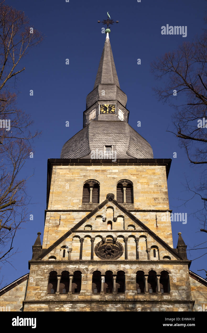 La Chiesa Parrocchiale di San Walburga di Werl. Foto Stock