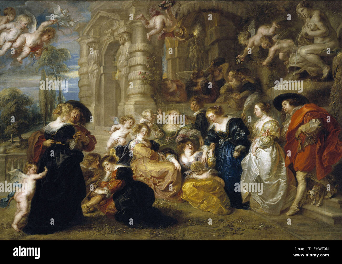 Peter Paul Rubens il giardino dell amore Foto Stock