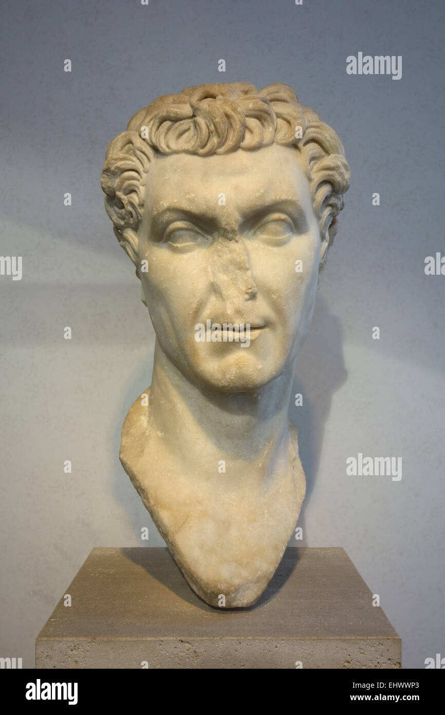 L'imperatore Nerva Museo Nazionale Romano di Palazzo Massimo alle Terme Roma Italia Foto stock L'imperatore Nerva Museo Nazionale Romano di Palazzo Massimo alle Terme Roma Italia Foto stock