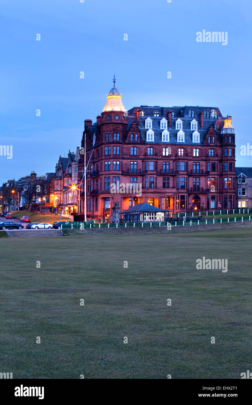 La Hamilton ex Grand Hotel and University hall ora appartamenti a St Andrews Fife Scozia Scotland Foto Stock