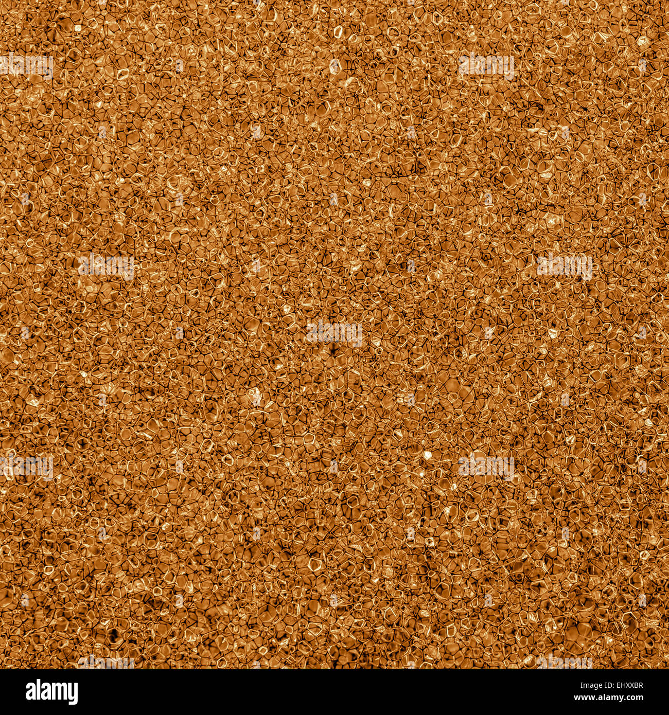 Texture da una schiuma presi in macro e trasformati a colori Foto Stock