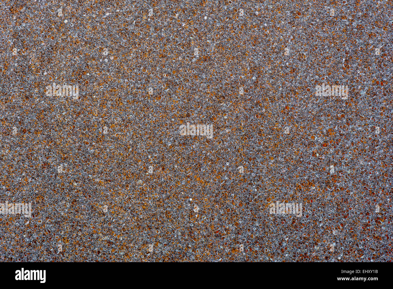 Texture da una schiuma presi in macro e trasformati a colori Foto Stock