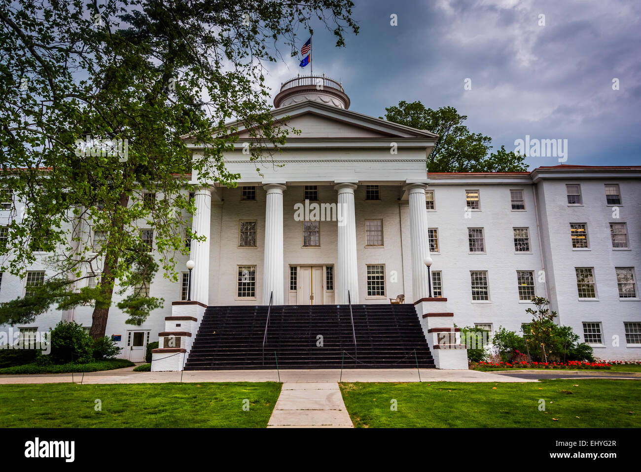 Edificio di Gettysburg College di Gettysburg, Pennsylvania. Foto Stock