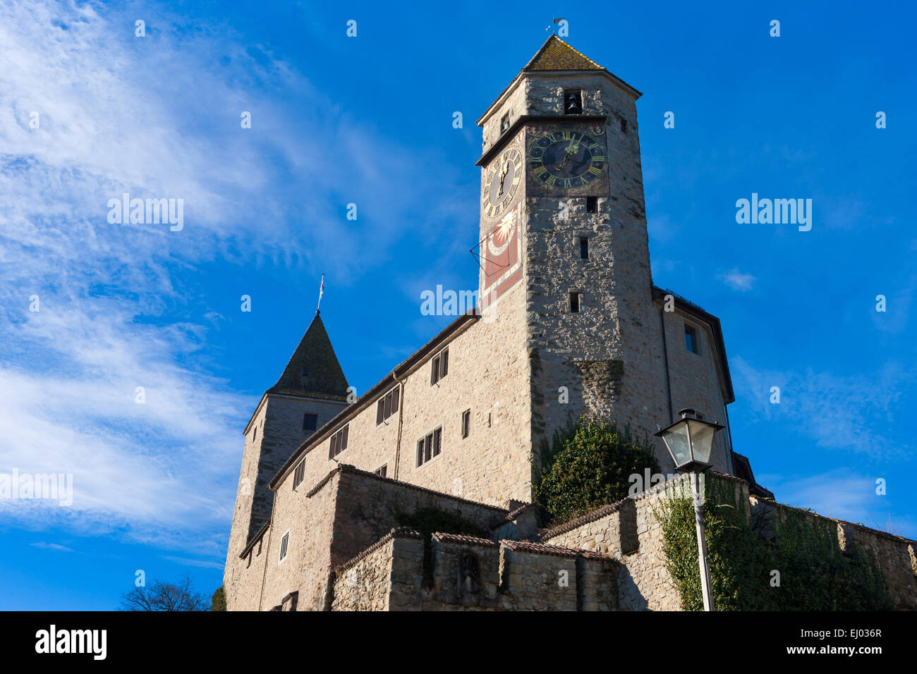 Rapperswil, Svizzera, Europa, Canton San Gallo, castello, Foto Stock