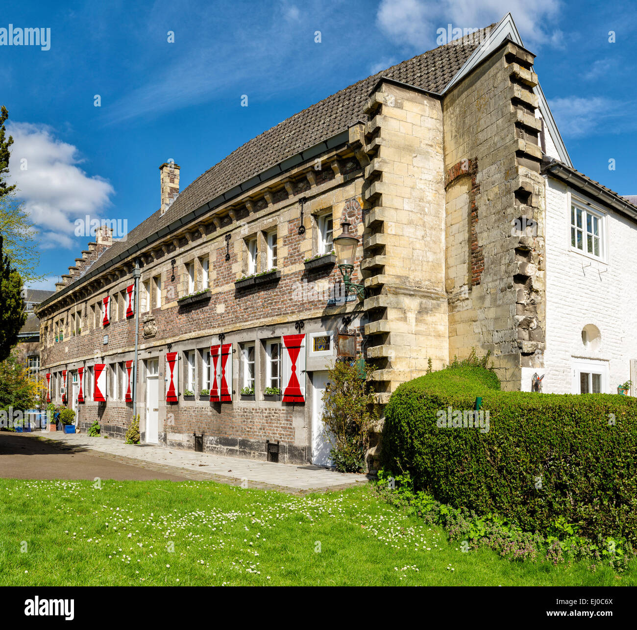 Maastricht, Paesi Bassi, Olanda, Europa, città, villaggio, molla, Convento, Faliezusters, Foto Stock
