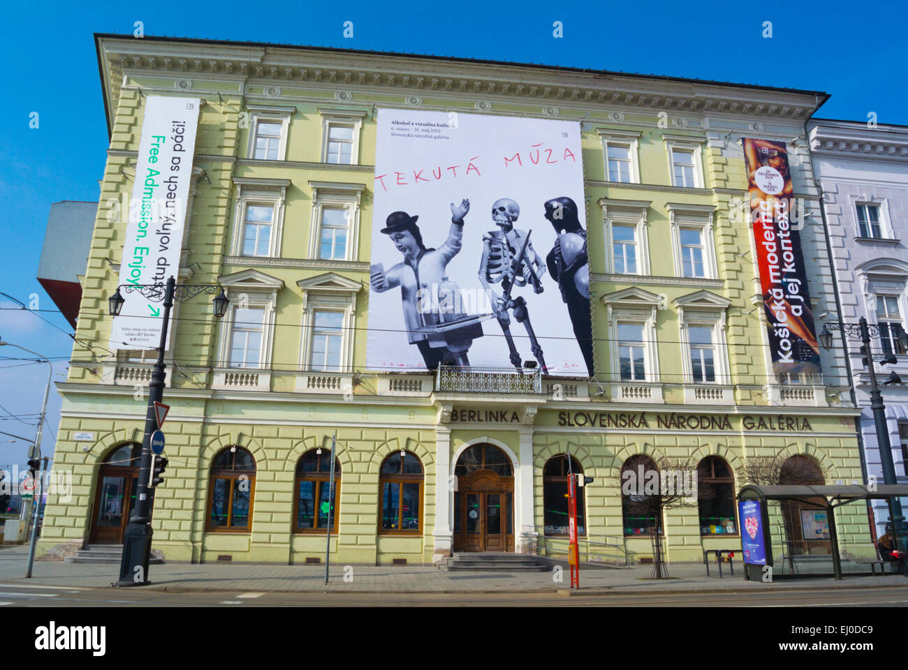 Slovenska narodna galeria, galleria d'arte, nel Palazzo Esterhazy, nam Stura, città vecchia, Bratislava, Slovacchia, Europa Foto Stock