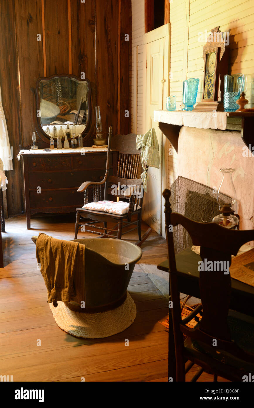 Stati Uniti d'America, Florida, Alachua County, Dudley Farm, storico parco dello stato Foto Stock