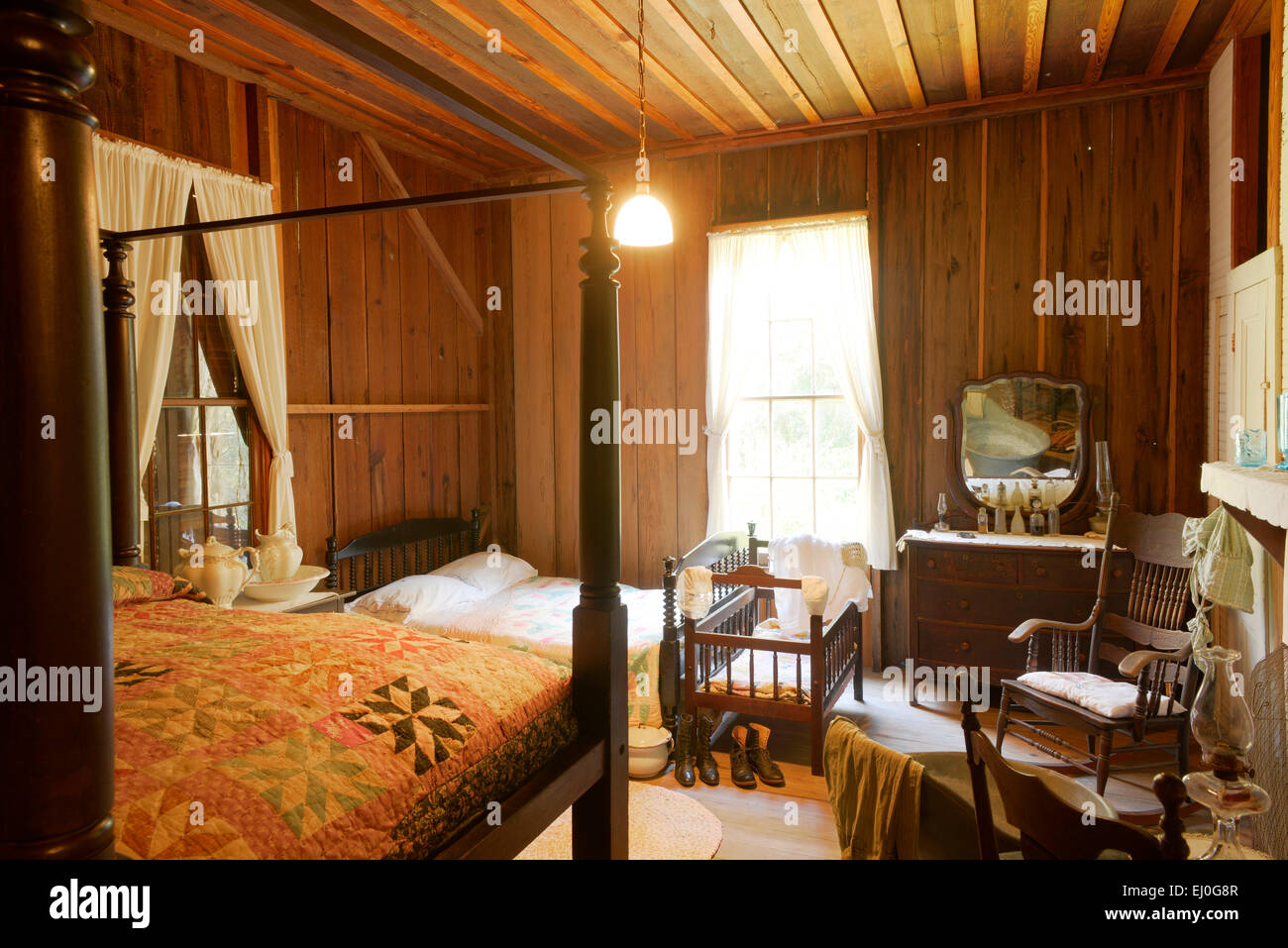 Stati Uniti d'America, Florida, Alachua County, Dudley Farm, storico parco dello stato Foto Stock