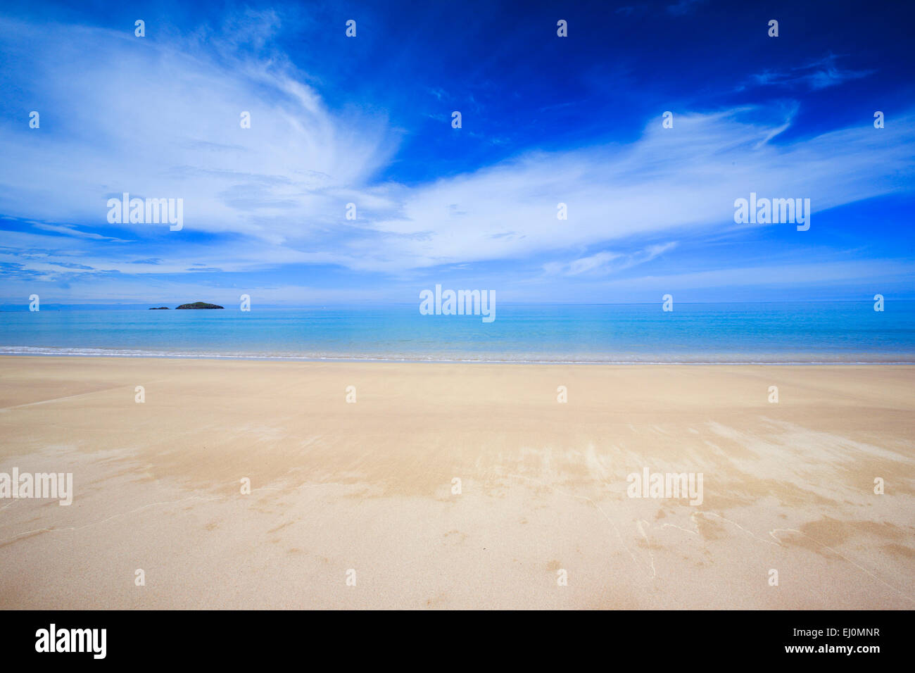 Corpo di acqua, Gran Bretagna, sky, isola, isola, costa, paesaggi costieri, scenario, mare, mare spiaggia, mare, mare, natura, né Foto Stock