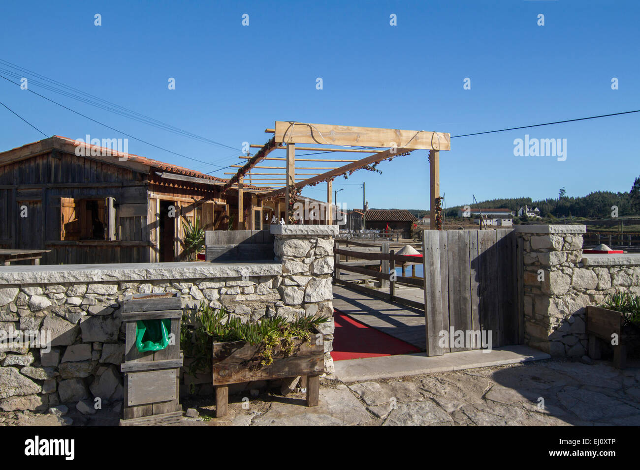 Vista degli interni di fama posizione fisiologica del Rio Maior, Portogallo. Foto Stock