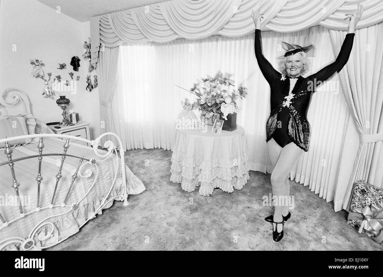 SUN CITY, AZ - 1 luglio: i residenti di Sun City Pensione di comunità a partecipare alle attività di Sun City, in Arizona, a luglio, 1997. Foto Stock