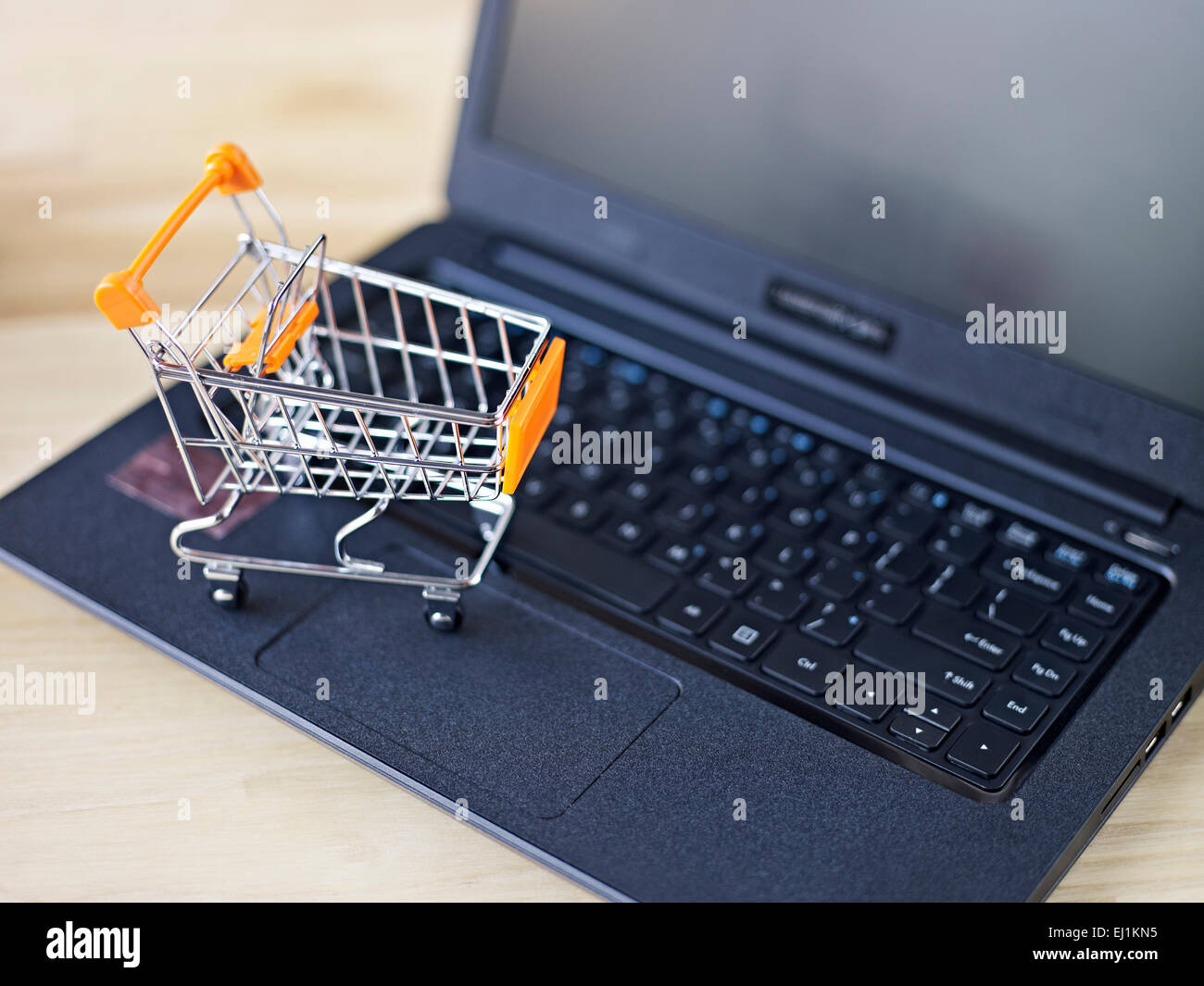 Shopping online Foto Stock