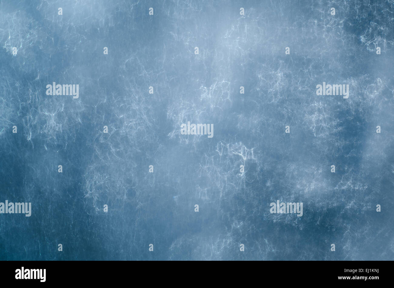 Abstract di vetro blu texture di sfondo Foto Stock