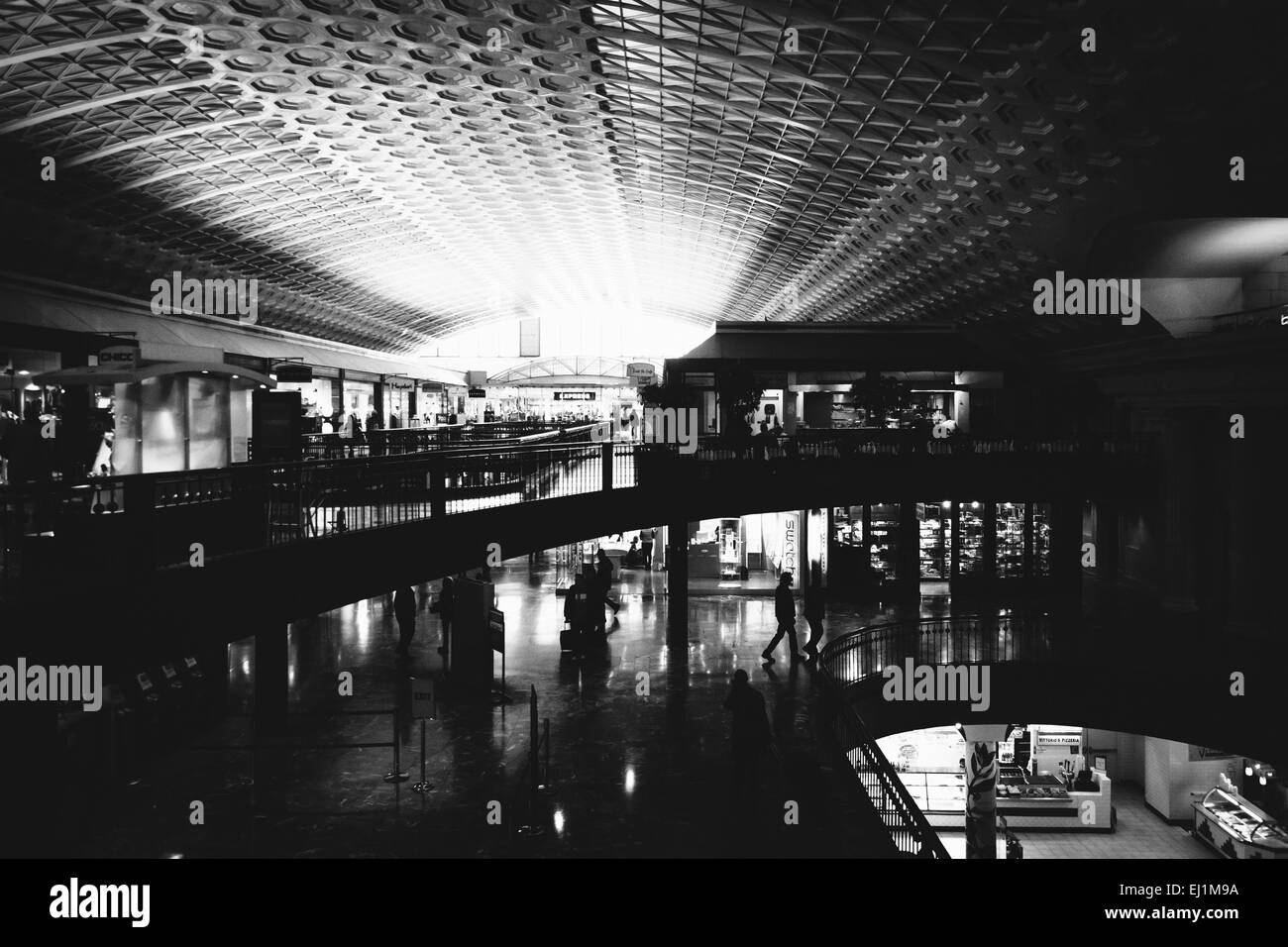 L'interno della stazione di unione, a Washington, DC. Foto Stock