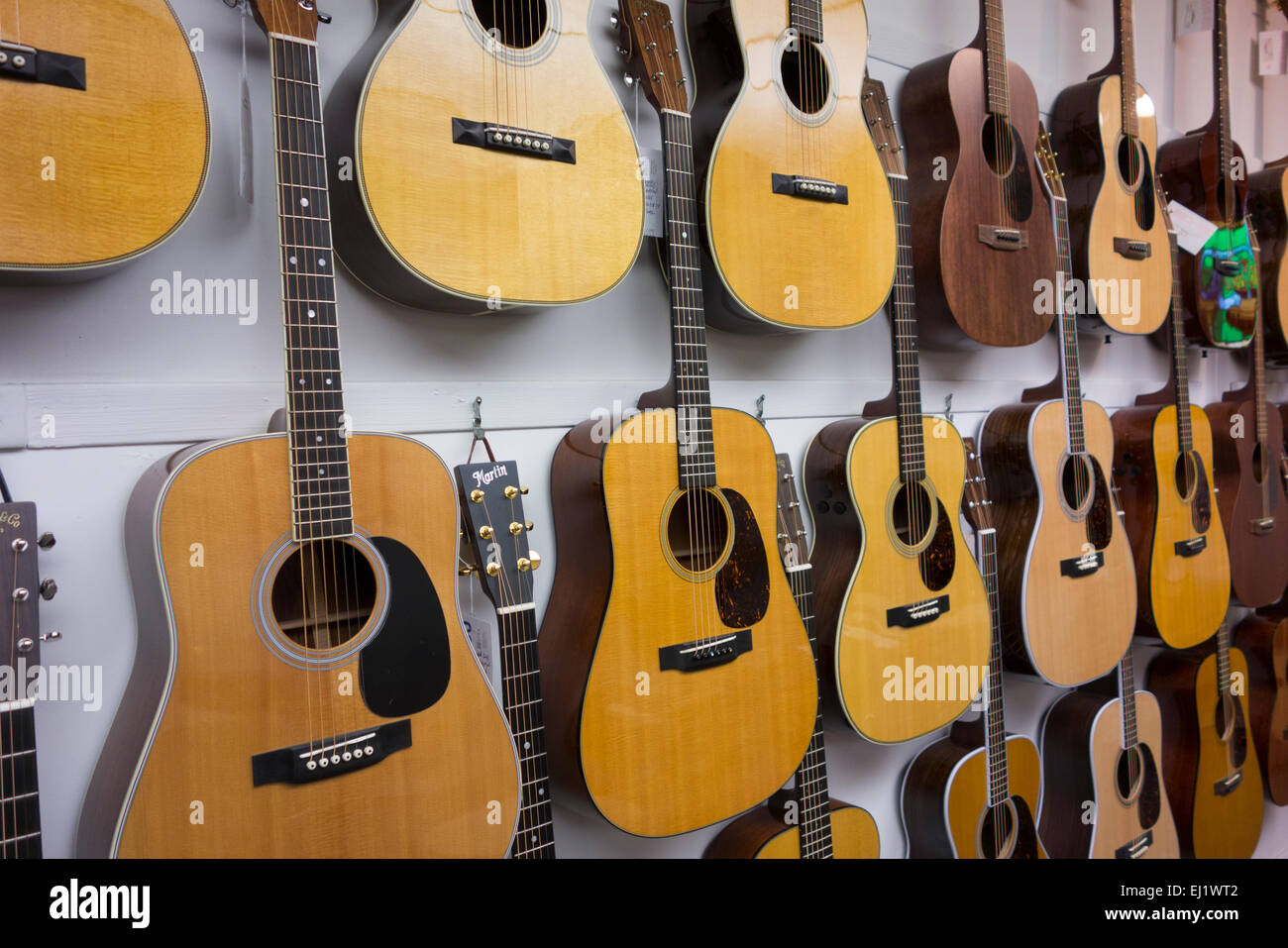 Mandolino fratelli showroom di Staten Island NYC Foto Stock