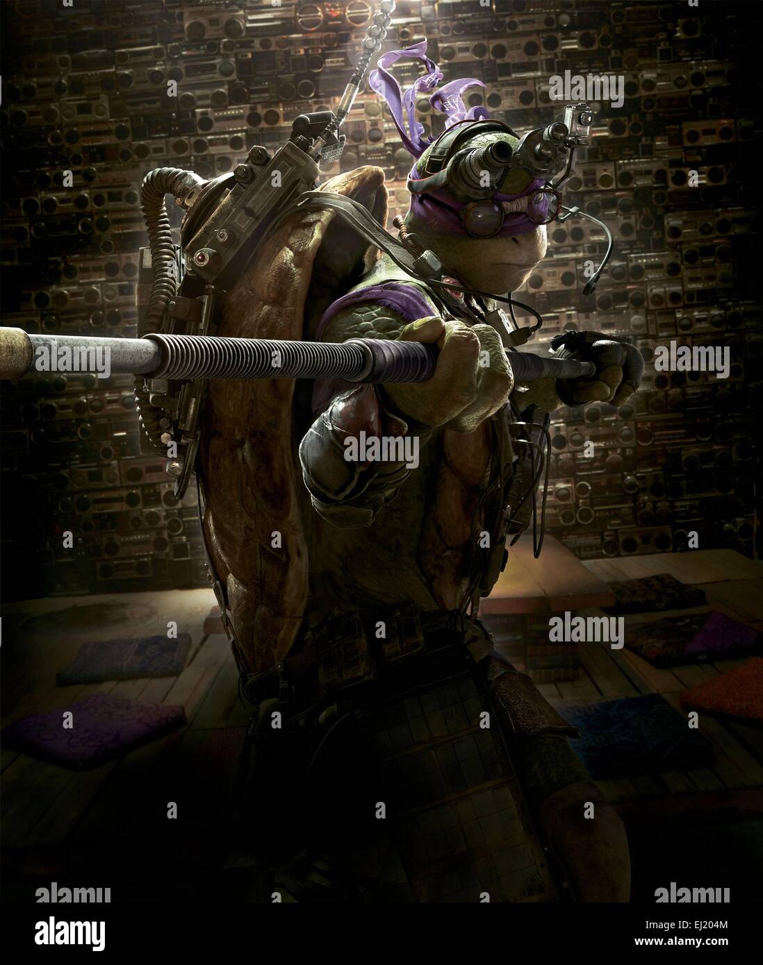 Teenage Mutant Ninja tartarughe Anno : 2014 USA Direttore : Jonathan Liebesman poster (textless) Foto Stock