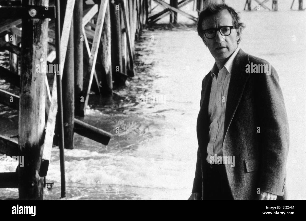 Woody Allen regista americano / attore Ca 1977 Foto Stock