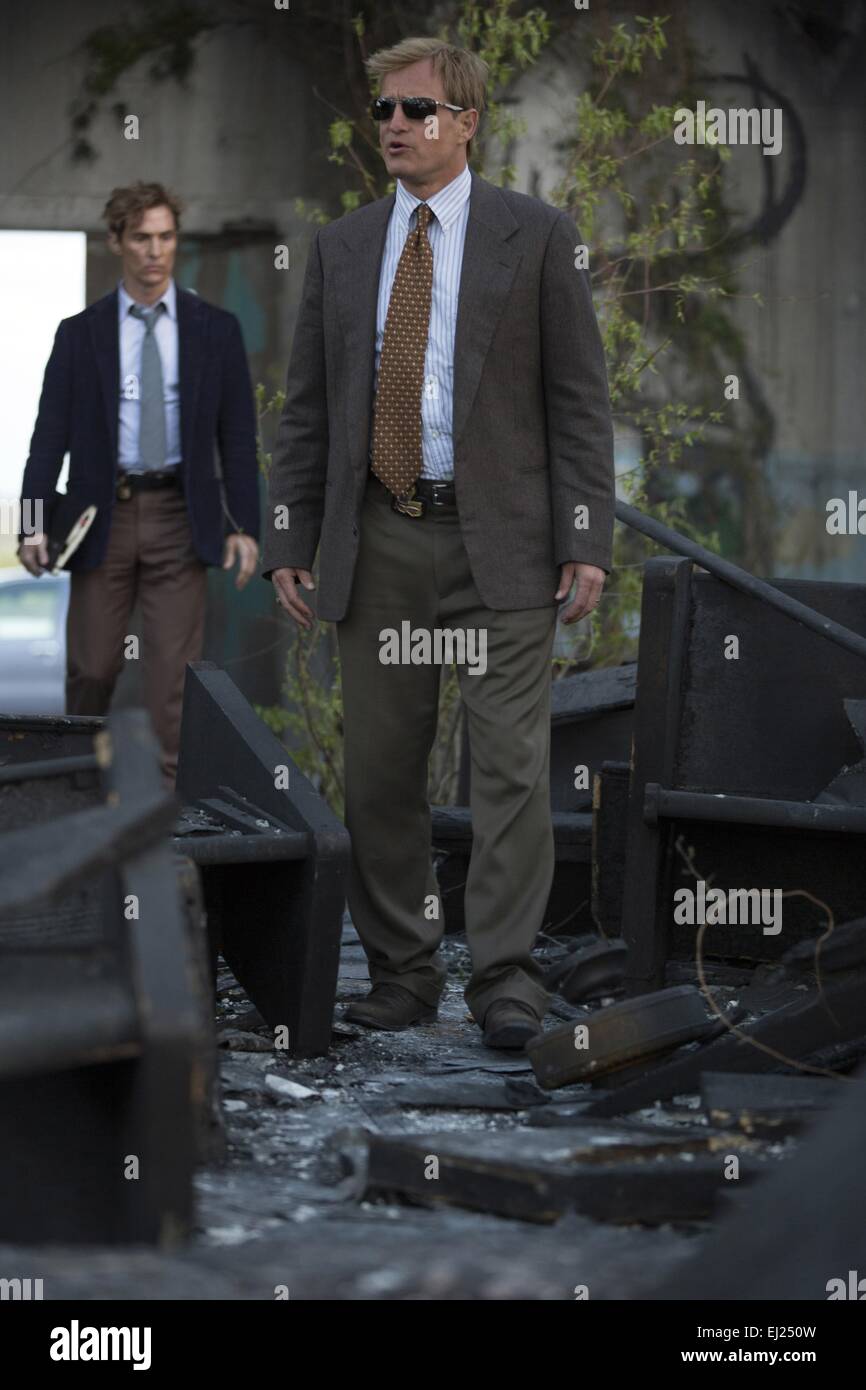 Vero Detective serie TV 2014 USA 2014 stagione 1, episodio 2 : vedere le cose create da : Nic Pizzolatto Direttore : Cary Fukunaga Matthew McConaughey, Woody Harrelson Foto Stock