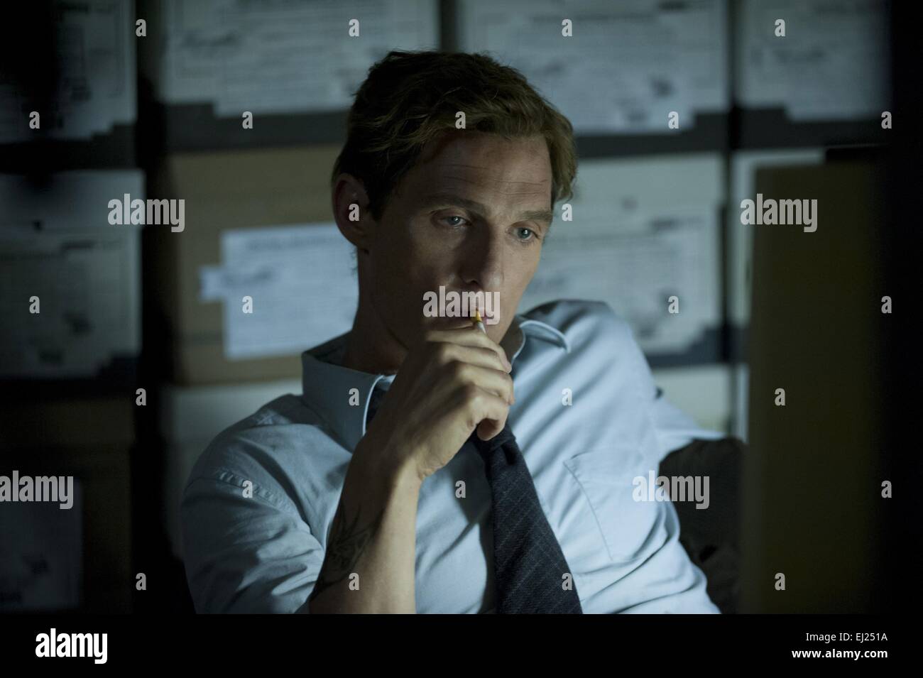 Vero Detective serie TV 2014 USA 2014 stagione 1, episodio 3 : La camera bloccata Creato da : Nic Pizzolatto Direttore : Cary Fukunaga Matthew McConaughey Foto Stock