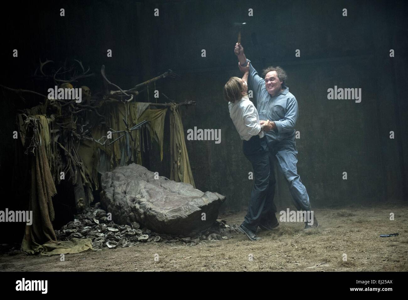 Vero Detective serie TV 2014 USA 2014 stagione 1, episodio 8 : Forma e vuoto creato da : Nic Pizzolatto Direttore : Cary Fukunaga Matthew McConaughey, Glenn Fleshler Foto Stock