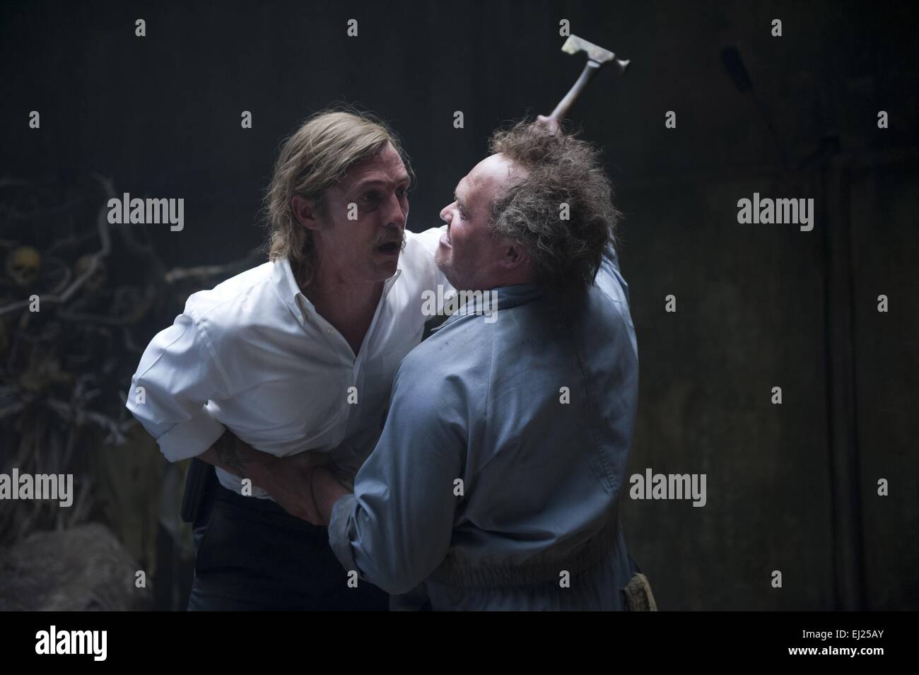 Vero Detective serie TV 2014 USA 2014 stagione 1, episodio 8 : Forma e vuoto creato da : Nic Pizzolatto Direttore : Cary Fukunaga Matthew McConaughey, Glenn Fleshler Foto Stock