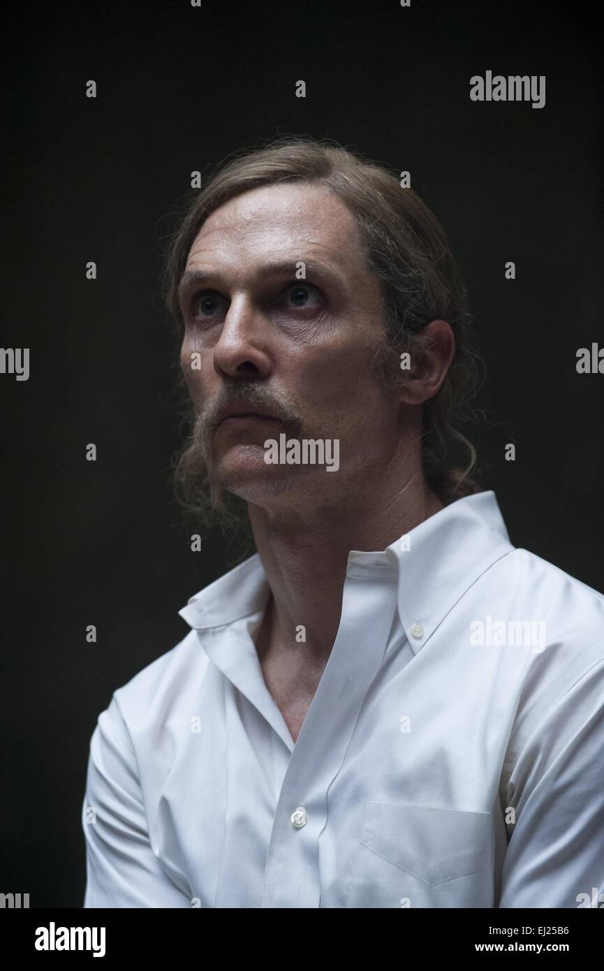 Vero Detective serie TV 2014 USA 2014 stagione 1, episodio 8 : Forma e vuoto creato da : Nic Pizzolatto Direttore : Cary Fukunaga Matthew McConaughey Foto Stock