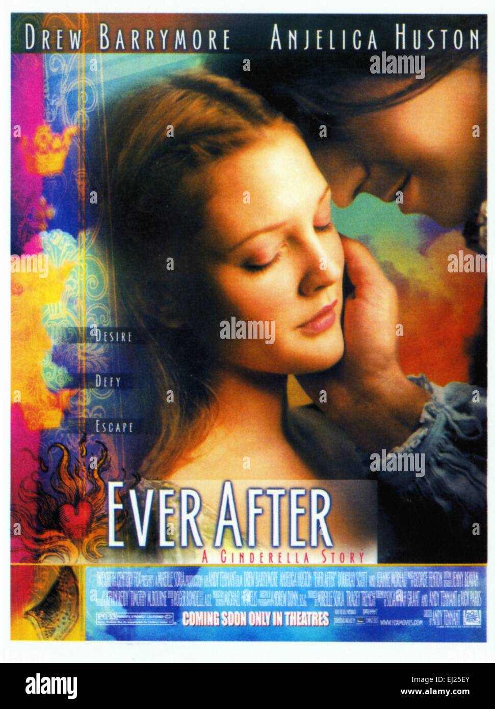 Dopo sempre - una Cenerentola Anno : 1998 USA Direttore : Andy Tennant Drew  Barrymore poster (USA Foto stock - Alamy