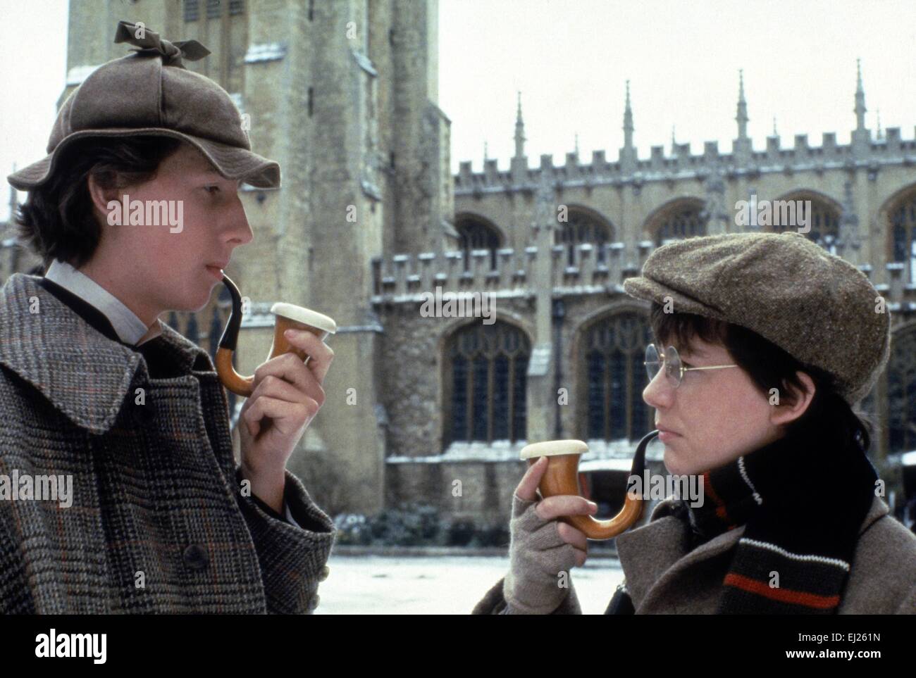 Giovani Sherlock Holmes Anno : 1985 USA Direttore : Barry Levinson Nicholas Rowe, Alan Cox Foto Stock