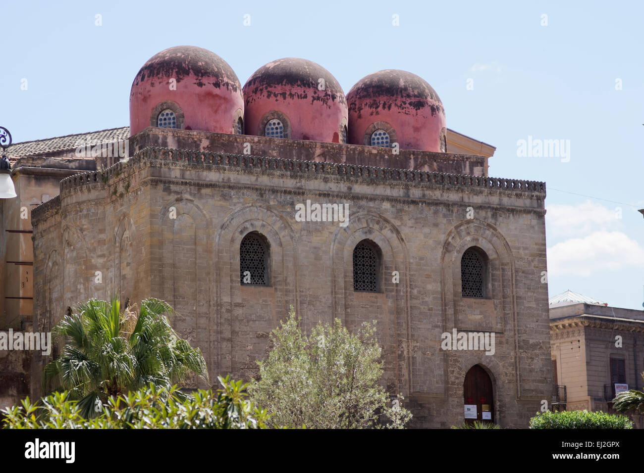 Chiesa di San Cataldo a Palermo, Sicilia. Foto Stock